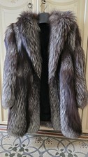 Pelliccia In Volpe Argentata