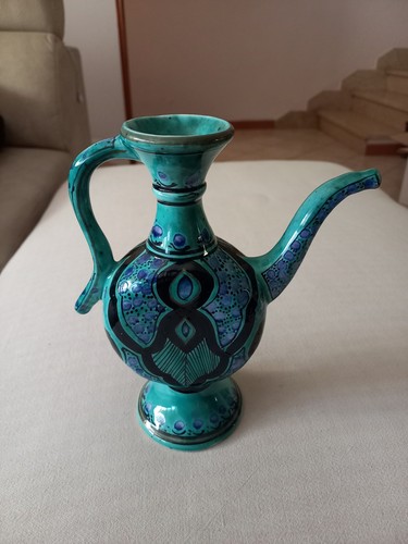 Vaso brocca ceramica smaltata - vaso,