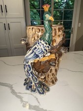 Vaso ceramica maiolica vintage