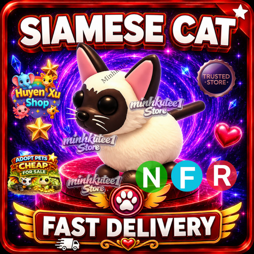 Adopt neoon gatto - adopt, siamese