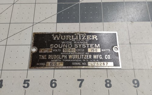 Amplificatore wurlitzer - amplificatore,