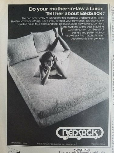 Sacco letto 1977 - , cuscini