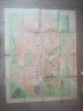 Roma Imperiale 1937 Pianta Cartacea Monumentale E Autoferrotranviaria