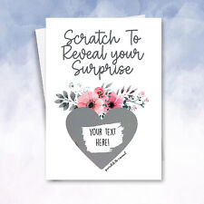 Sorpresa personalizzata gratta