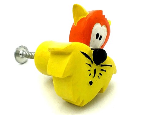 Happy cat face pomelli 44mm - happy,