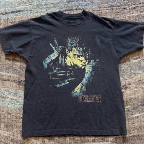 Shirt berserk anime - anime, nera