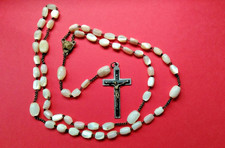 208) ANTICO ROSARIO CON GRANI PIU' GRANDI DELLA MEDIA. "J" E "M" SULLA MEDAGLIA