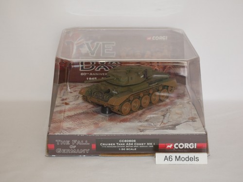 Corgi cruiser tank - a34, comet