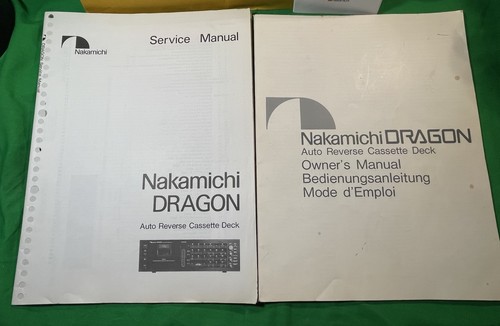 Nakamichi dragon manuale - manuale, di