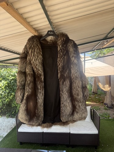 Vintage genuine silver fox fur - vintage,