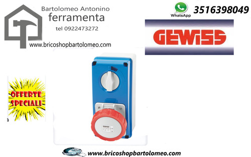 Gewiss gw66209n presa - gewiss,