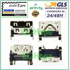 PORTA HDMI V2 CONNETTORE PRESA SOCKET DI RICAMBIO PER PLAYSTATION 4 PS4 SLIM PRO