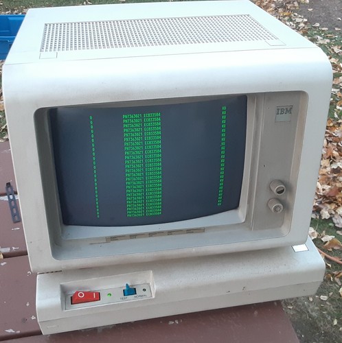 Monitor schermo verde ibm 5291 - verde,