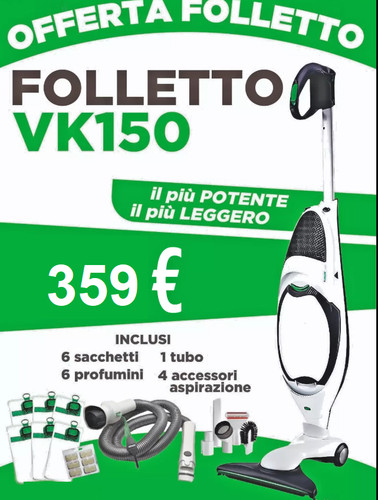 Folletto 150 vorwerk new - vk,
