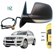 SPECCHIO RETROVISORE SX 7PIN ELETT/TERM/RIBALTABILE+FANALE VW TOUAREG 2007-2010