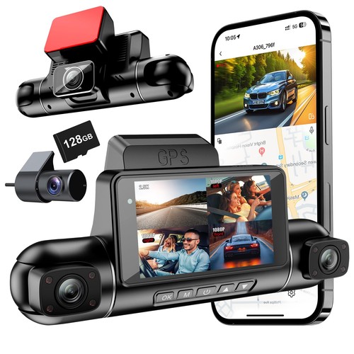 Dash cam 4ch 360 5k - 4ch, 2.5k+1080p