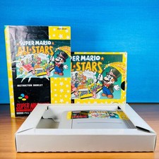 Super Mario All stars Nintendo Snes Completo Con Manuale PAL