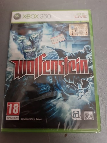 Wolfenstein xbox 360 celofan - wolfenstein,