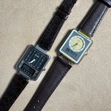 Orologi Uomo Tissot TwoTimer Analog Digitale Vintage Perfettamente Funzionanti