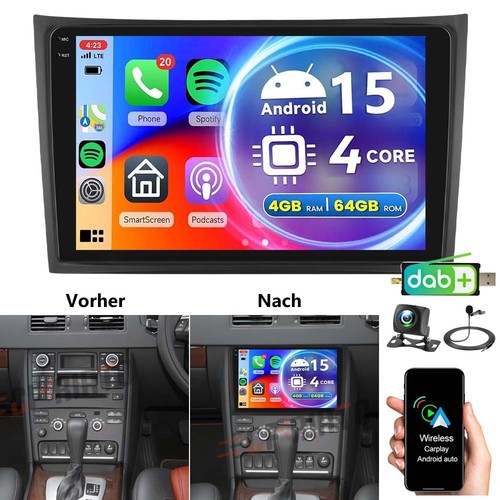 Autoradio dab 64g android - dab+, 4g+64g