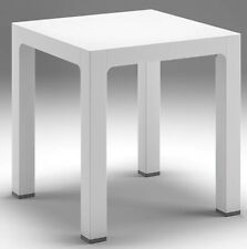 Tavolo Ares Bianco 70x70 polipropilene da esterno bar ristorante hotel-Areta