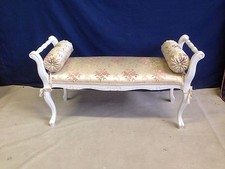 DORMOUSE PANCHETTA DIVANETTO INGRESSO CAMERA DA LETTO COLORE BIANCO LACCATO