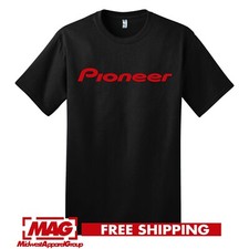 PIONEER AUDIO T-SHIRT Maglietta Musica Tee Speakers CDJ DJM 2000 Deck Serato Shirt