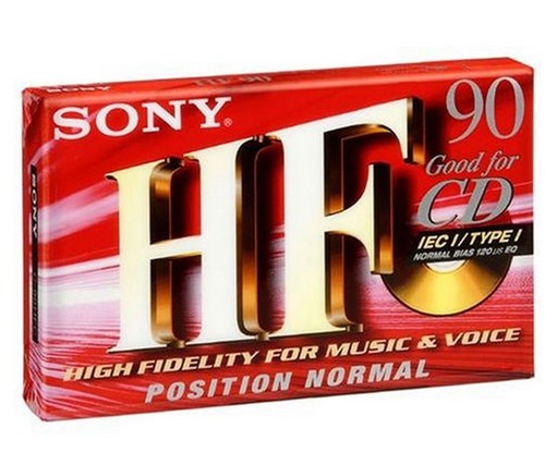 Sony cassette audio pour - hf,