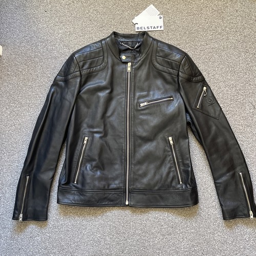 Giacca pelle belstaff t - pelle,