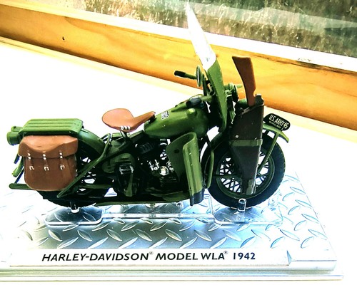 Raro modellino moto esercito