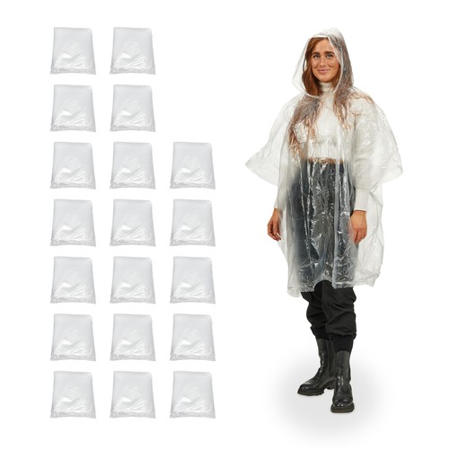 Poncho antipioggia monouso - , 20
