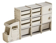 Portagiochi Bambini in hdpe  Contenitore Porta Giochi Organizer Cameretta