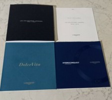 3 libri  Cataloghi+listino prezzi orologi Longines Ceramic/dolcevita/2018/2019 
