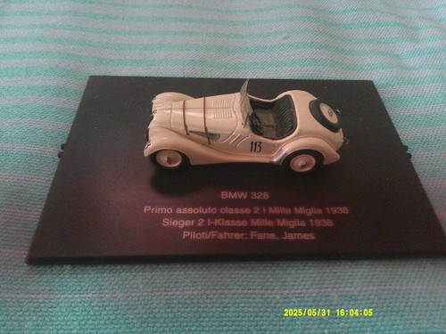 Modellino bmw 328 mille miglia - modellino,
