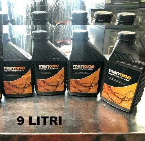 Litri olio motore 5w40 - 9,
