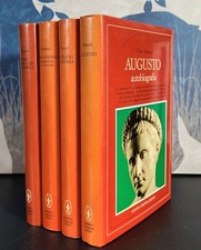 Lotto 4 libri STORIA ROMA ANTICA Augusto Storia Roma antica medievale moderna