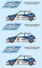 Decals Peugeot 306 Maxi Rallye