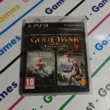 PS3 GOD OF WAR COLLECTION 1 + 2 PLAYSTATION 3 ITALIANO COMPLETO DISCO COME NUOVO