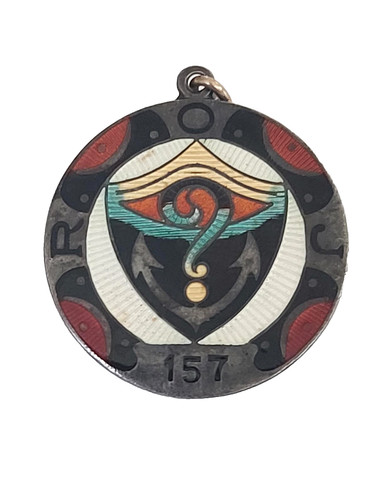 Collana con ciondolo medaglia
