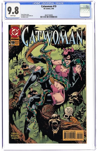 Catwoman cgc 8 1995 - 9.8,