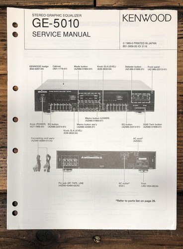 Kenwood 5010 equalizzatore - kenwood,