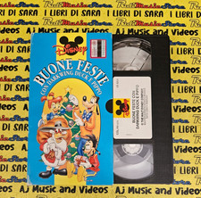 VHS cartonata BUONE FESTE con darkwing duck e pippo 1994 DISNEY VS 8301 (F97)