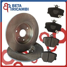 Kit Dischi Pastiglie Freno Anteriori Per Smart 450 451 Roadster City Coupe 