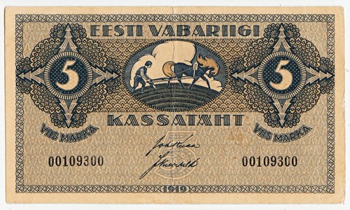 Estonia p45a marka 1919 - p45a,