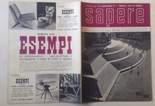 RIVISTA SAPERE MARZO 1950