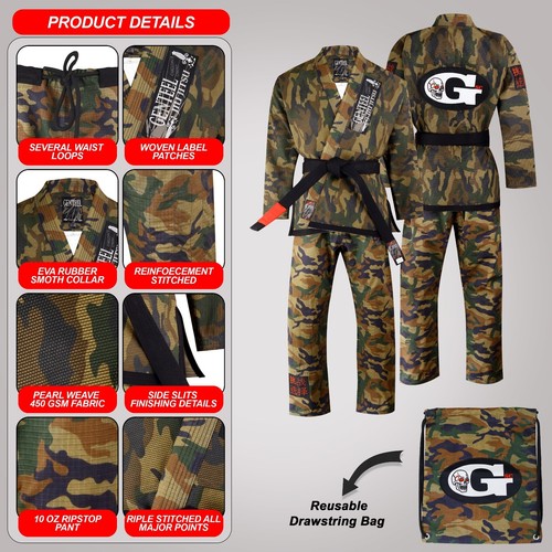 Brazilian jiu jitsu kimono