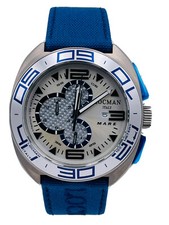 Orologio Locman Mare Titanio 47mm 138ASLB/690 Crono Wr100m Scontatissimo Nuovo