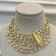 Collana cristallo geometrico
