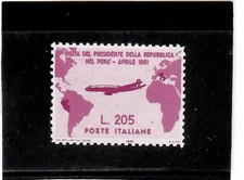 REPUBBLICA 1961-IL RARISSIMO GRONCHI ROSA-RIPRODUZIONE S.G.-SPEDIZIONE GRATUITA