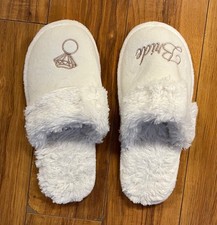 Pantofole da sposa ricamate